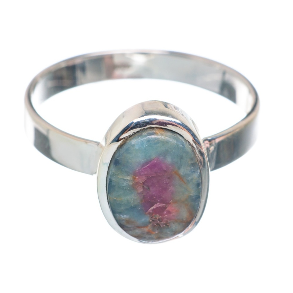 Ruby Fuchsite .925 Sterling Silver Ring